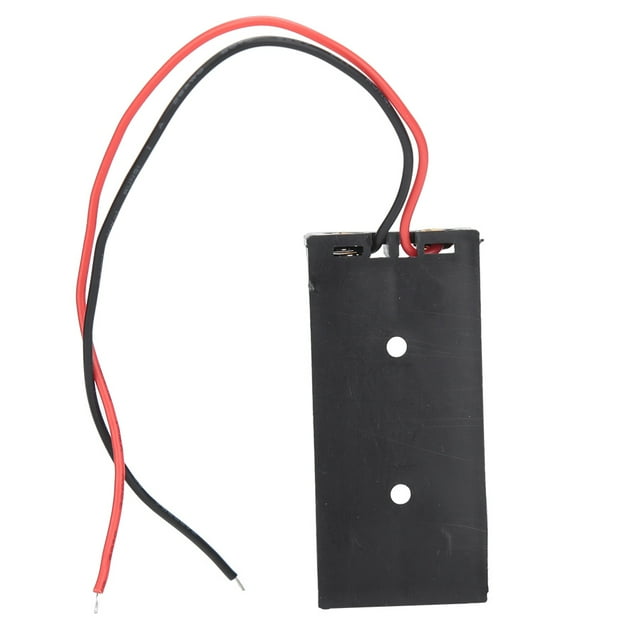 10pcs AAA Battery Holder Battery Storage Containers Battery Power Case Plastic Box With Wire Probe For Various Electronic Applications