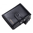 thumbnail image 3 of Cartera er Cartera de material cuero er compartimentos con 10 ranuras para tarjetas Cartera de er Cartera de protección Cremallera Hugo Cartera plegable unisex, 3 of 8
