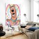thumbnail image 1 of Tapiz de dibujos animados de Scooby Doo, tapiz de pared grande, tapiz de fondo, póster vertical para colgar en la pared para dormitorio, sala de estar, hogar, oficina, decoración, regalos, 80 x 60, 1 of 7