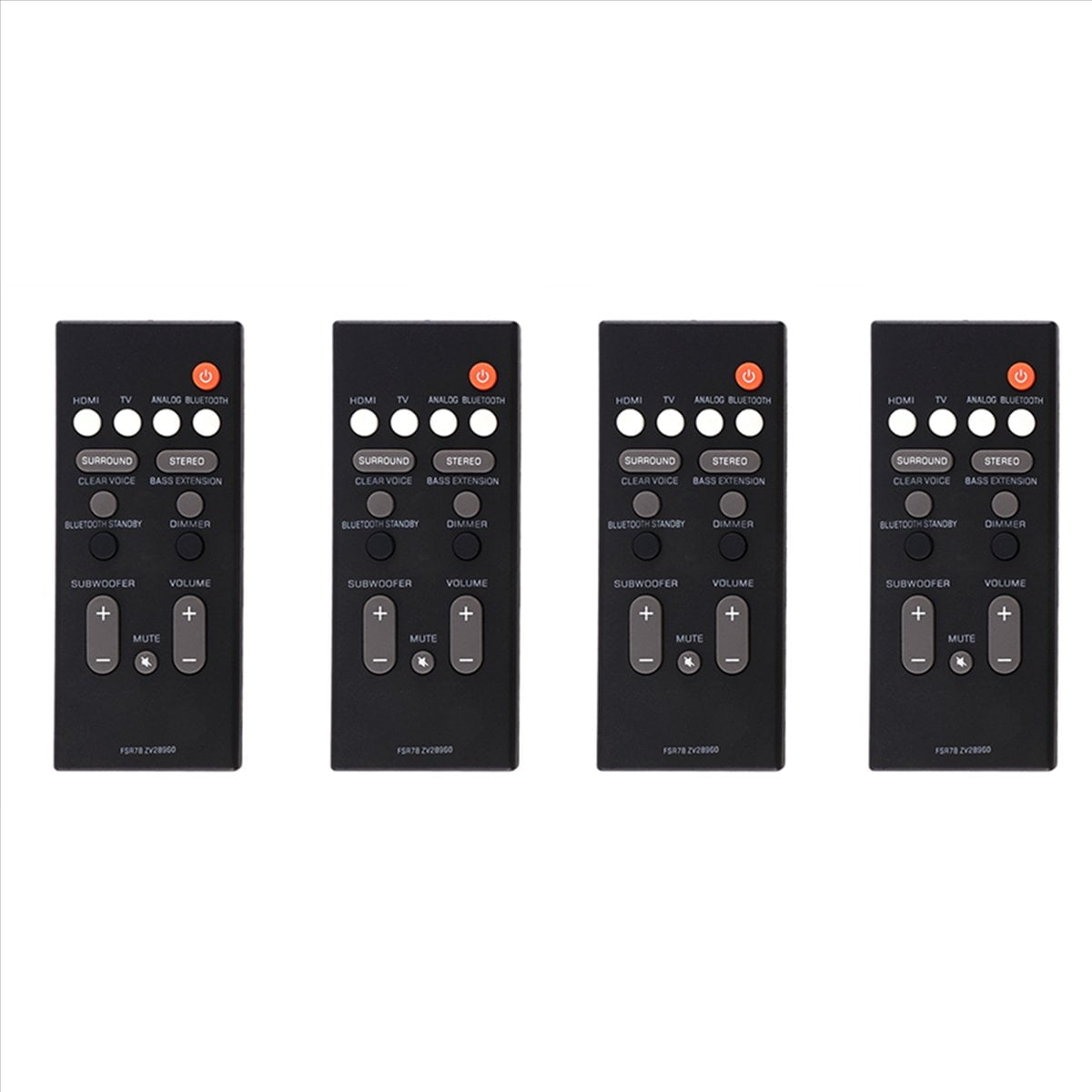 Telecomando Sostitutivo VINABTY Per Yamaha Soundbar (ATS-1060, YAS-107, YAS-207 E Altri Modelli) - 2