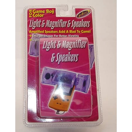 Light, Magnifier and Speakers Game Boy Color