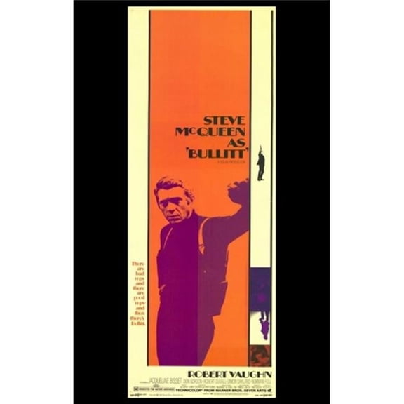 Bullitt Movie Poster - 11 x 17 in.