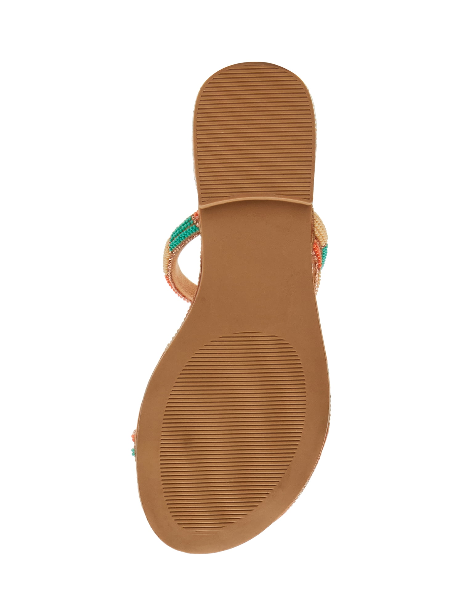 Madden Girl Women's Spotlight-R Toe Loop Slip On Bling Sandal