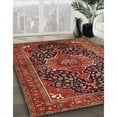 thumbnail image 3 of Ahgly Company Machine Washable Indoor Rectangle Traditional Gold Brown Area Rugs, 7' x 9', 3 of 7