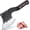 4.7" Silver Cleaver, variant on Bone Cutting Knife Cleaver - Hand Forged Meat Bone Butcher Knife Chopping Axe Thanksgiving Christmas Gift Idea