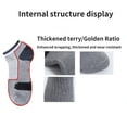 thumbnail image 5 of Hehanda 6 Pairs of Men's Professional Sports Socks Towel Bottom Basketball Socks, 5 of 6