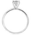 thumbnail image 4 of Pompeii 3/4 Ct Round-Cut Natural Diamond Solitaire Engagement Ring 14k White Gold (G/H,I1), 4 of 4