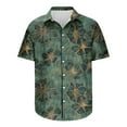 thumbnail image 5 of AHTJRT Stylish Men's Camouflage Print Button Down Short Sleeve Shirt Multicolor M, 5 of 5
