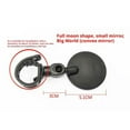 thumbnail image 3 of Adjustable Wide-Angle Bicycle Mirror for Handlebars with Self-Fix Installation and Suitable for 15-35MM Diameter Handlebars, 3 of 8