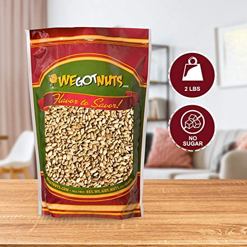 We Got Nuts Raw Whole Pine Nuts, 2 lb Bag, Kosher, Natural Snack or Cooking Ingredient