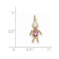 thumbnail image 2 of 10k June Boy Birthstone Charm, 2 of 3