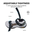 thumbnail image 6 of CAMEL Mens Hiking Sandals Arch Support Walking Sandals Athletic Sandals with Loop Straps Summer Outdoor Shoes, 6 of 10