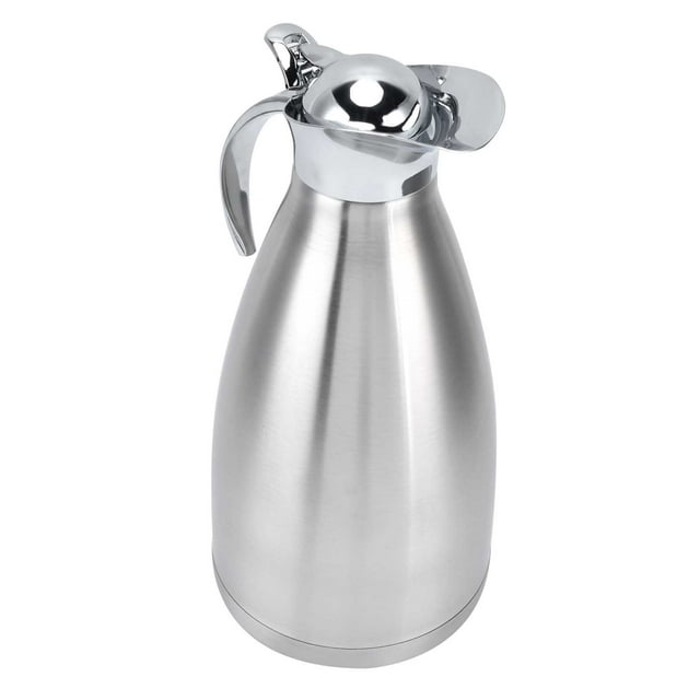 Tbest Cold Water Jug, Portable Exquisite Vacuum Insulation Bottle Anti-scald For Tea For Coffee