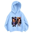 thumbnail image 4 of Shadoumai Cute Hoodies for Girls Kids Printed Pattern Long Sleeve with Pockets Soft Casual Outwear Coat Children Kid's Fall Winter Outfits, 4 of 4