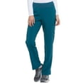 thumbnail image 7 of Dickies EDS Essentials Scrubs Pant for Women Natural Rise Tapered Leg Pull-On Plus Size DK005, 4XL, Caribbean Blue, 7 of 7