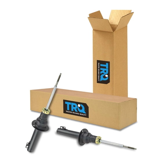 TRQ Shock Absorber Front Left & Right Pair Set for Jeep Commander Grand Cherokee SBA60297