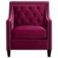 thumbnail image 3 of Bowery Hill Accent Arm Chair in Red, 3 of 10