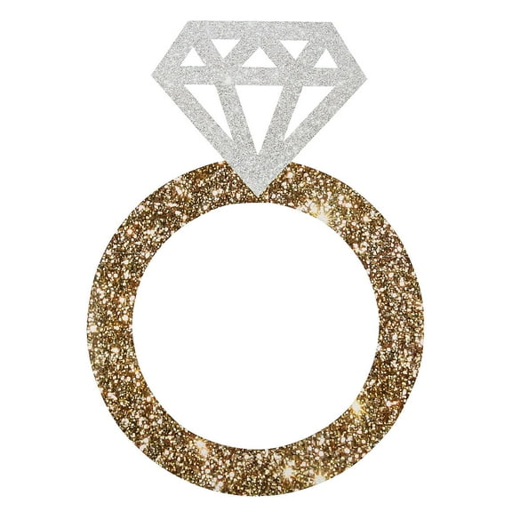 Large Engagement Ring Photo Booth Prop