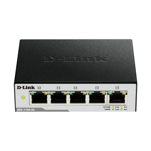 DLink 5Port EasySmart Managed Desktop Gigabit Switch, Energy