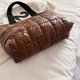 thumbnail image 5 of Bolsa de hombro con cremallera de color sólido para mujer para las axilas de compras de gran capacidad para mujer Ndcxsfigh Para Estrenar, 5 of 9
