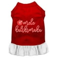thumbnail image 6 of Christmas Pet Dog  Cat Dress Screen Printed, "Mele Kalikimaka", 6 of 10