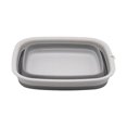 thumbnail image 3 of Flash Deals! Storage Rack 2Pcs Household Kitchen Rectangular Folding Storage Basin Plastic Washing Basin Outdoor Portable Folding Washbasin Plastic Basket, Kitchen Essentials Clearance Sale, 3 of 7