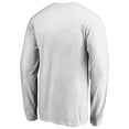 thumbnail image 3 of Men's White San Francisco 49ers Team Lockup Long Sleeve T-Shirt, 3 of 3