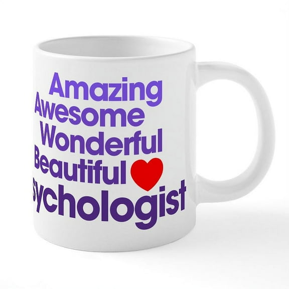 CafePress - Amazing Awesome Wonderful B - 20 Oz White Ceramic Mega Mug