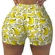 thumbnail image 2 of Fotbe Banana Shorts Sin Costuras – Shorts Deportivos de Cintura Alta para Mujer, Elásticos para Gimnasio, Yoga, Running o Ciclismo-Medium, 2 of 8