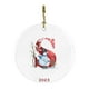 thumbnail image 1 of Fiudx Colgante de Muñeco de Nieve Navideño 2023, Diseño Acrílico Artesanal, Decoración Colorida para Coche, Accesorio para Oficina y Hogar, Regalo Perfecto para Las Fiestas, Tamaño 7 X 0,4 Cm, 1 of 1
