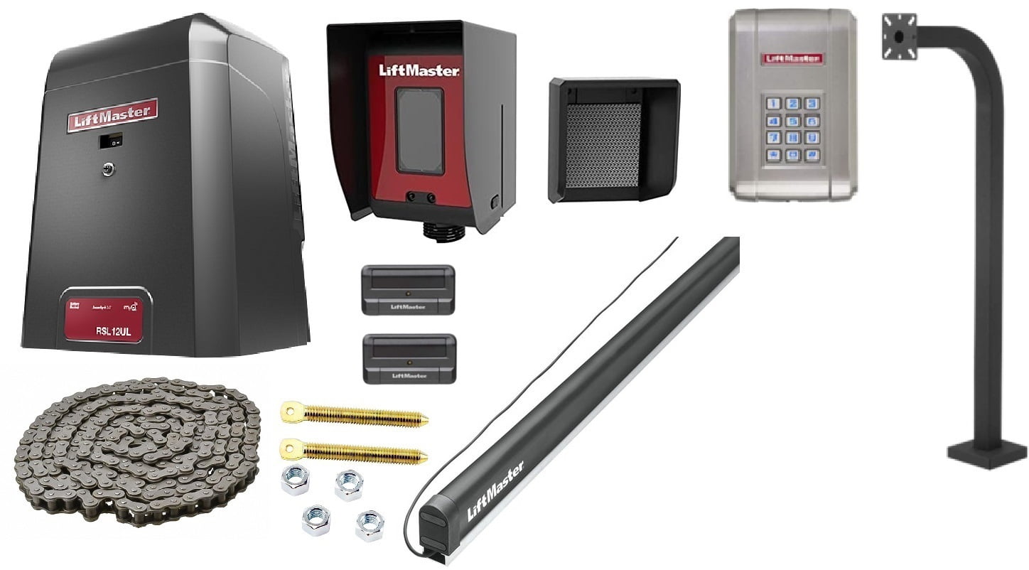 LiftMaster RSL12U Residential Light Commercial Slide Gate Operator DC