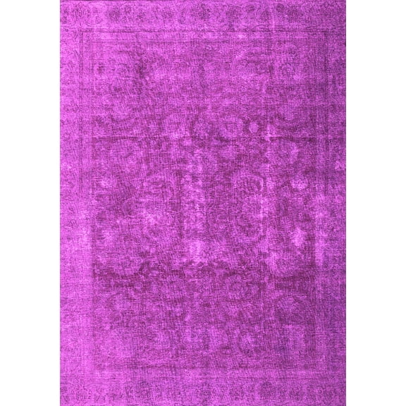 Ahgly Company Indoor Rectangle Persian Pink Traditional Area Rugs, 3' x 5'