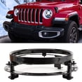 thumbnail image 3 of M Buder Soporte de Montaje para Faros Delanteros Redondos de Motocicleta 17.78 cm / 7 inches Compatible con Jeep Wrangler JK Negro Resistente y Seguro, 3 of 9