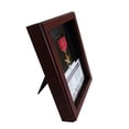 thumbnail image 2 of Studio Decor 6" x 8" Mahogany Medal Display Frame - Funeral Military Display for Medals, Badges, and Memorabilia - 1 Pack, 2 of 4