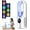 White, variant on 6 Speed Bladeless Rechargeable Fan with LED for Bedroom Office TravelBlue