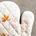 thumbnail image 3 of Maison d' Hermine Amarante 100% Cotton Set of Oven Mitt (7.5 Inch by 13 Inch) and Pot Holder (8 Inch by 8 Inch) for BBQ Cooking Baking Grilling Microwave Barbecue Thanksgiving/Christmas, 3 of 3