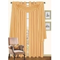 thumbnail image 5 of Kashi Home Holly Collection Window Treatment/Curtain/Sheer Faux Silk with Grommet Top 57" X 90", Pack of 2, Olive, 5 of 19