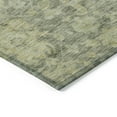 thumbnail image 4 of Addison Rugs Chantille Indoor/Outdoor Traditional Damask Sage Washable Rectangle Rug, 3' x 5', 4 of 6