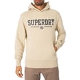 thumbnail image 2 of Superdry Code Core Sport Pullover Hoodie, Beige, 2 of 5