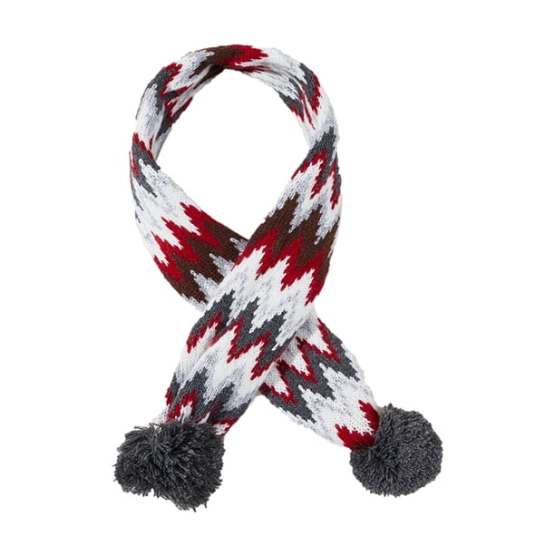Bufanda navideña para perros y gatos, bufanda de punto de invierno para perros, bufanda de punto navideña para perros. Onda M