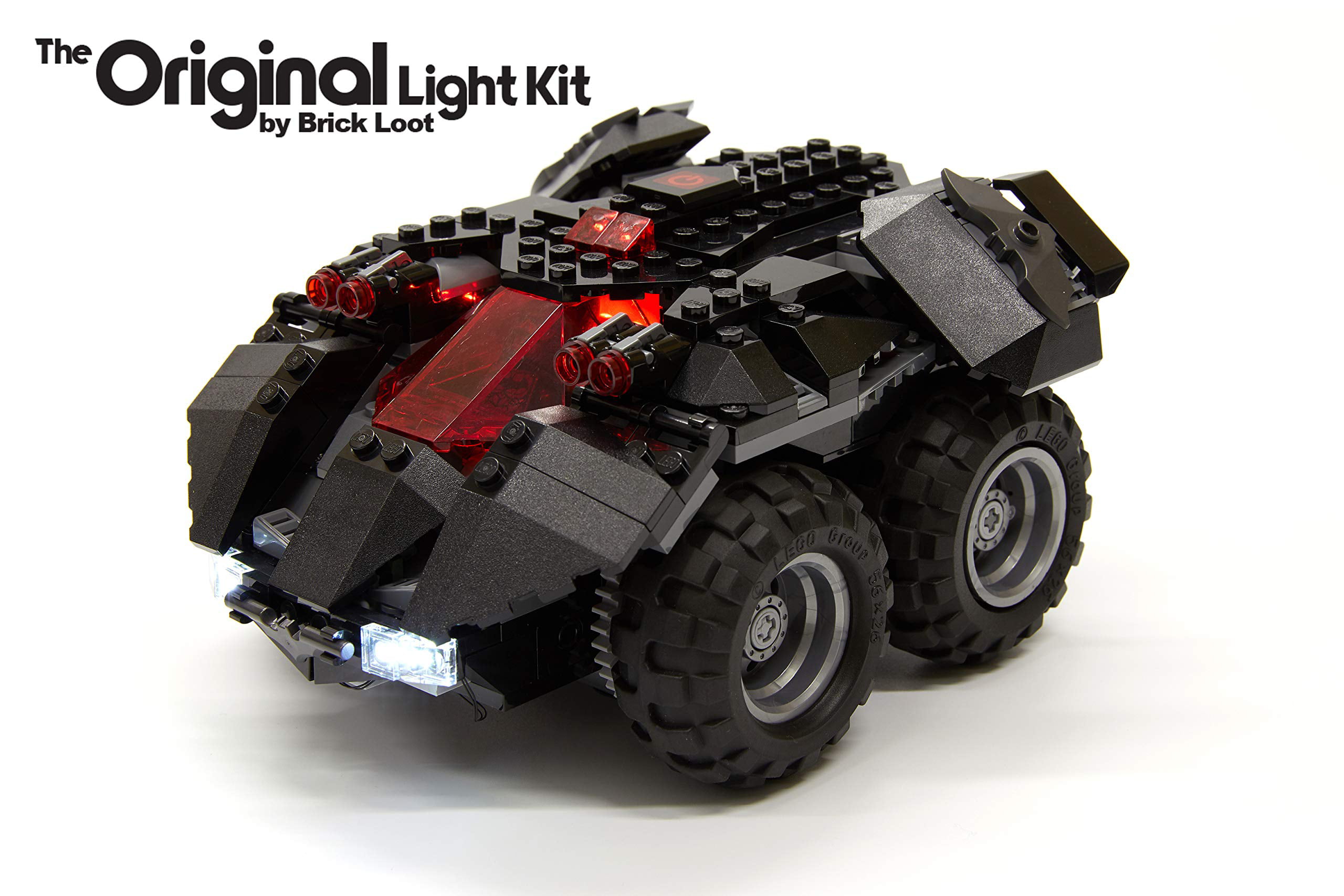 Brick Loot LED Lighting Kit for Lego App Controlled Batmobile - 76112 (LEGO  set not included) 