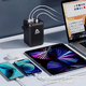 thumbnail image 4 of Mr. Gadgets Power Bank 60,000mAh Batería Portátil Compacta, Carga Rápida 100W con 6 Puertos (USB-C y USB-A), Linterna Integrada, Protección Inteligente – Color Negro, 4 of 10