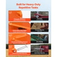 thumbnail image 3 of VEVOR Ballast Box, 3-Point Category 1 Tractor Ballast of 800 lbs Capacity, with Standard 2 Inch Hitch Receiver, 5 ft³ Large Volume Durable Loader Attachment, 3 of 9