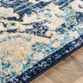 thumbnail image 5 of Livabliss Area Rugs for Living Room, 8x10 Murat Traditional Ink Blue Rug, Bedroom Dining Room Home Decor Stain Resistant Carpet (7'10" x 10'), 5 of 8
