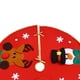 thumbnail image 2 of Falda navideña roja, delantal redondo para decoración de interiores y festividades, 2 of 3