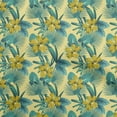 thumbnail image 1 of oneOone Cotton Flex Yellow Fabric Tropical Leaf Sewing Fabric By The Yard Printed Diy Clothing Sewing Supplies 40 Inch Wide, 1 of 4