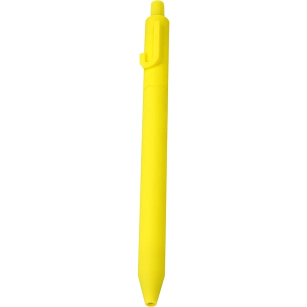 Bolígrafo de la Carta Del Estudiante Del Cepillo Negro, Cepillo Negro de Gran Capacidad Negro de 0,5