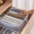 thumbnail image 2 of Enhanced Wardrobe Clothes Organizer, See Through Design Drawer Organizers for Clothing, Non-woven Fabrics Foldable Closet Organizer, Large Capacity Storage For Everyday Essentials, 2 of 5