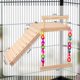 thumbnail image 3 of Percha para Pájaros, Accesorios para Jaulas de Pájaros, Plataforma de Columpio para Loros, Periquitos, Periquitos Comunes, Cacatúas, Agapornis y Cotorras del Pacífico., 3 of 8