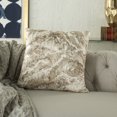 thumbnail image 4 of Nourison Sofia Metallic Marble Beige Decorative Throw Pillow , 18" x 18", 4 of 5
